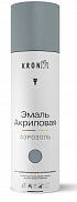 Эмаль аэрозольная Kronbuild темно-серая, 520мл - фото