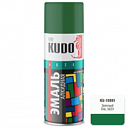 Эмаль аэрозольная Kudo зеленая, 520мл - фото